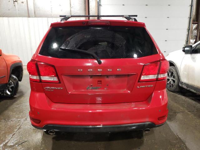 3C4PDDDG6ET157138 - 2014 DODGE JOURNEY LIMITED RED photo 6