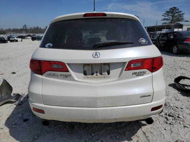 5J8TB18528A014681 - 2008 ACURA RDX TECHNOLOGY WHITE photo 6