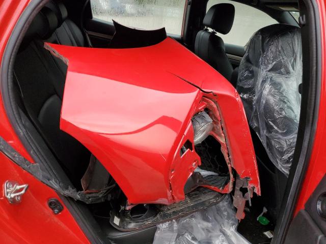 SHHFK7H77HU212663 - 2017 HONDA CIVIC EXL RED photo 10