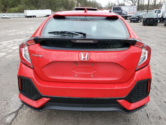 SHHFK7H77HU212663 - 2017 HONDA CIVIC EXL წითელი ფოტო 6