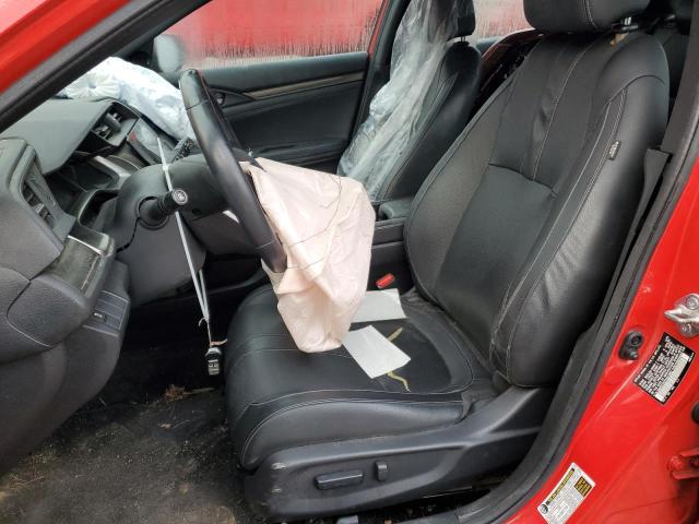 SHHFK7H77HU212663 - 2017 HONDA CIVIC EXL წითელი ფოტო 7