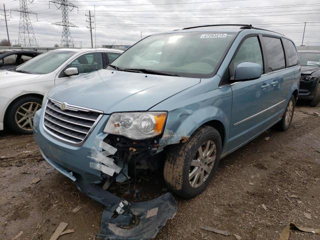 2A8HR54169R615916 - 2009 CHRYSLER TOWN & COU TOURING ლურჯი ფოტო 1
