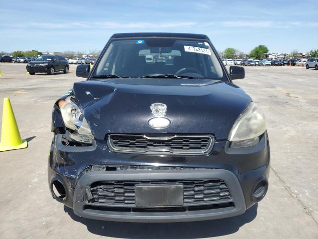 KNDJT2A57D7570253 - 2013 KIA SOUL BLACK photo 5