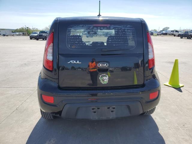 KNDJT2A57D7570253 - 2013 KIA SOUL BLACK photo 6