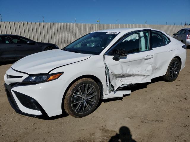 4T1G11AK2PU749138 - 2023 TOYOTA CAMRY SE NIGHT SHADE WHITE photo 1
