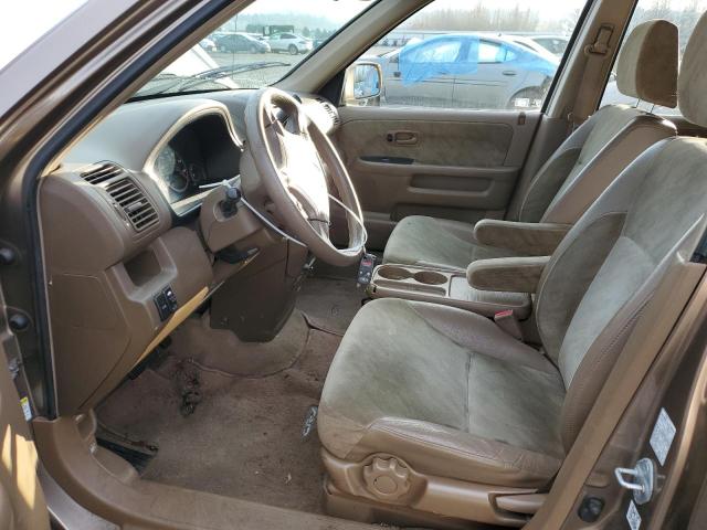 JHLRD78864C038564 - 2004 HONDA CR-V EX BROWN photo 7