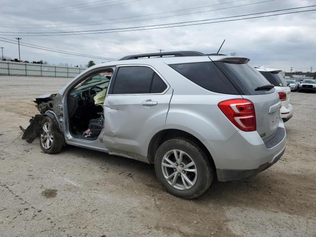 2GNALCEK8G6260615 - 2016 CHEVROLET EQUINOX LT SILVER photo 2