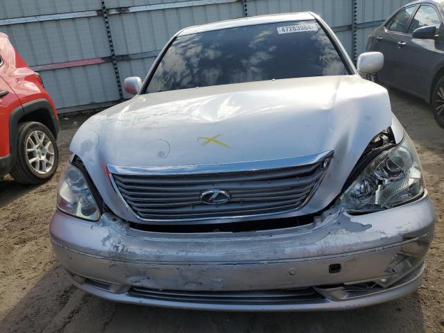 JTHBN36F465038414 - 2006 LEXUS LS 430 SILVER photo 5