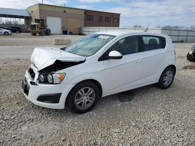 1G1JC6SH3C4129857 - 2012 CHEVROLET SONIC LT WHITE photo 1