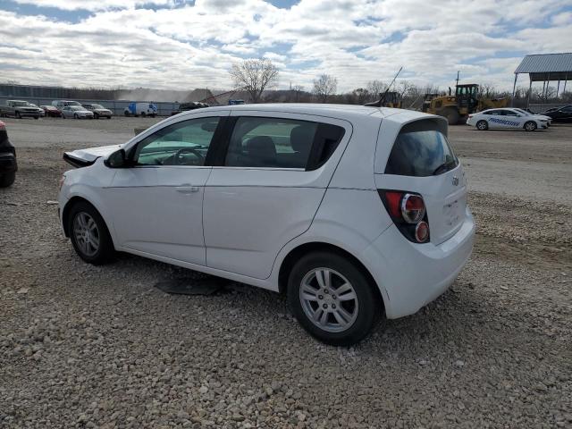 1G1JC6SH3C4129857 - 2012 CHEVROLET SONIC LT WHITE photo 2