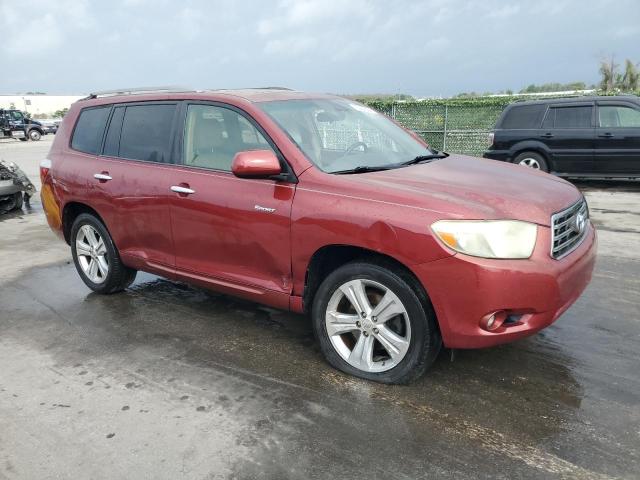 JTEDS43A382046652 - 2008 TOYOTA HIGHLANDER SPORT BURGUNDY photo 4