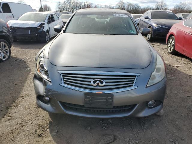 JN1CV6AR6AM460808 - 2010 INFINITI G37 GRAY photo 5