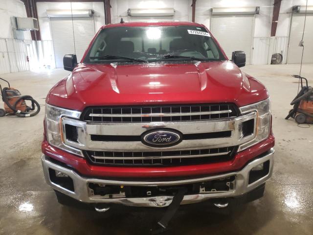 1FTFW1E41KKC22743 - 2019 FORD F150 SUPERCREW RED photo 5