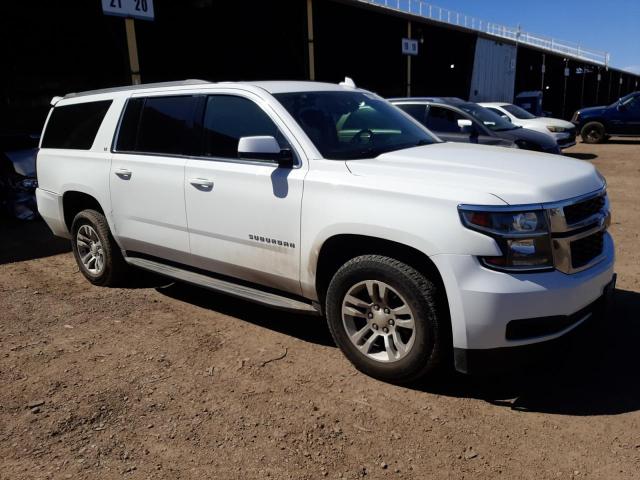 1GNSKHKCXHR195113 - 2017 CHEVROLET SUBURBAN K1500 LT WHITE photo 4