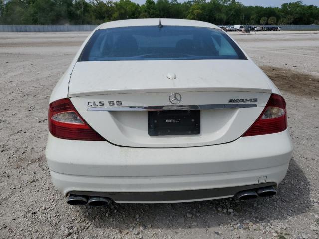 WDDDJ76X06A070845 - 2008 MERCEDES-BENZ CLS 55 AMG WHITE photo 6