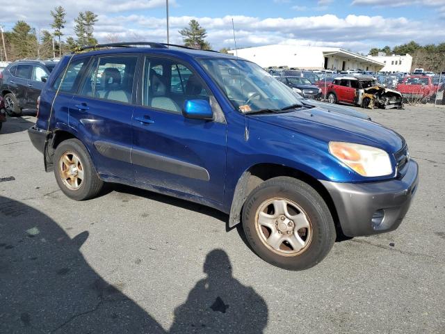 JTEHD20VX46005798 - 2004 TOYOTA RAV4 BLUE photo 4