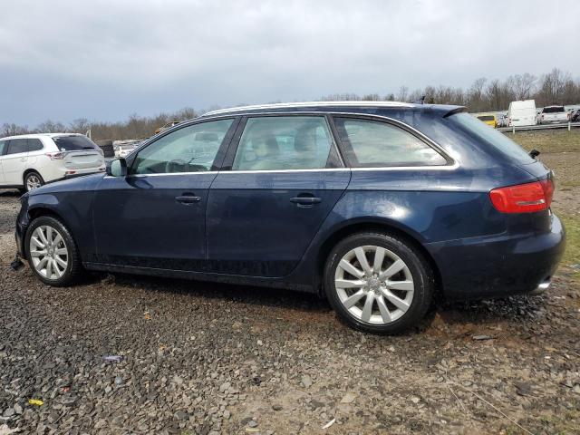 WAUWFAFL0BA139233 - 2011 AUDI A4 PREMIUM PLUS BLUE photo 2