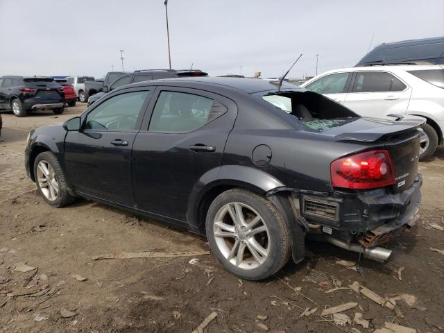 1B3BD1FG6BN510254 - 2011 DODGE AVENGER MAINSTREET BLACK photo 2