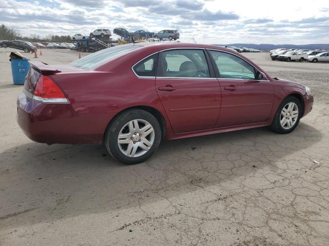 2G1WB5EK4B1166792 - 2011 CHEVROLET IMPALA LT RED photo 3