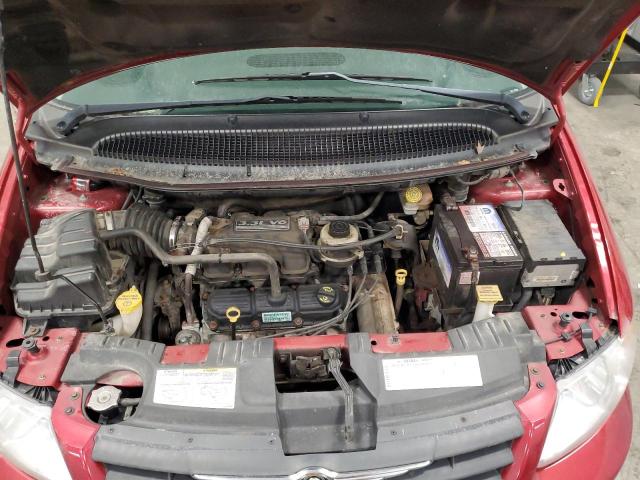 1A4GP45R16B656630 - 2006 CHRYSLER TOWN & COU წითელი ფოტო 12