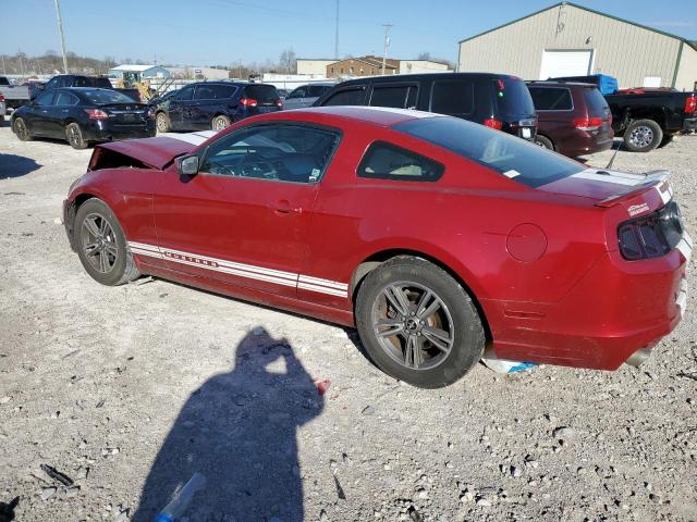 1ZVBP8AM2D5204082 - 2013 FORD MUSTANG RED photo 2