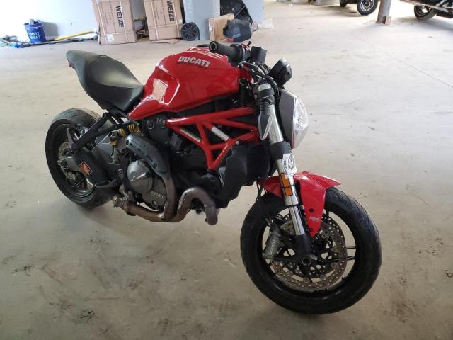 ZDMMACLS9LB007796 - 2020 DUCATI MONSTER 821 RED photo 1