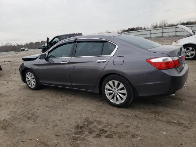 1HGCR3F89EA017402 - 2014 HONDA ACCORD EXL GRAY photo 2