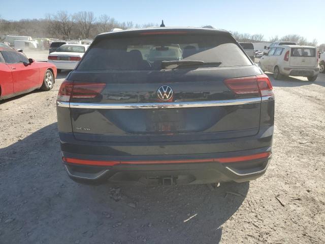 1V2WE2CA2MC220948 - 2021 VOLKSWAGEN ATLAS CROS SE BLUE photo 6