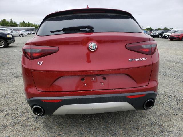 ZASFAKNN1J7C01994 - 2018 ALFA ROMEO STELVIO TI SPORT RED photo 6