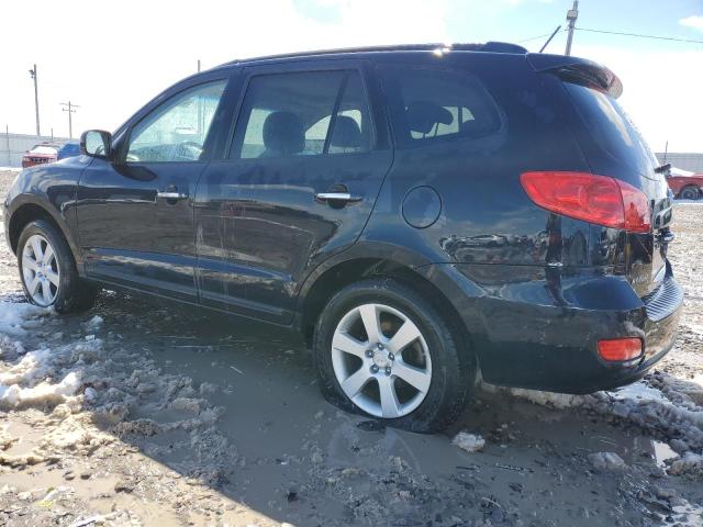 5NMSH73E48H206631 - 2008 HYUNDAI SANTA FE SE BLUE photo 2