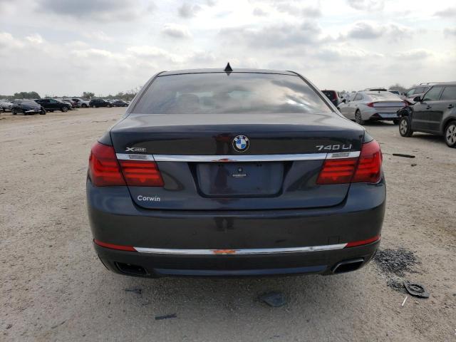 WBAYF4C59FD874183 - 2015 BMW 740 LXI BLUE photo 6