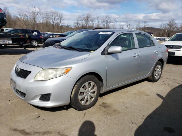 JTDBL40E599051571 - 2009 TOYOTA COROLLA BASE SILVER photo 1