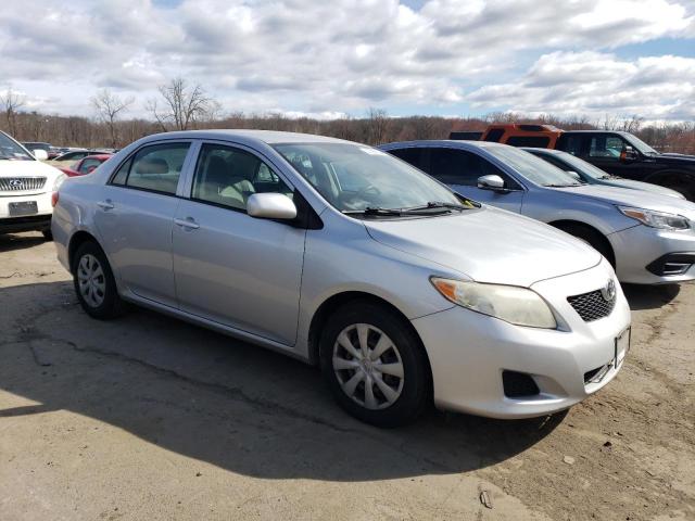 JTDBL40E599051571 - 2009 TOYOTA COROLLA BASE SILVER photo 4