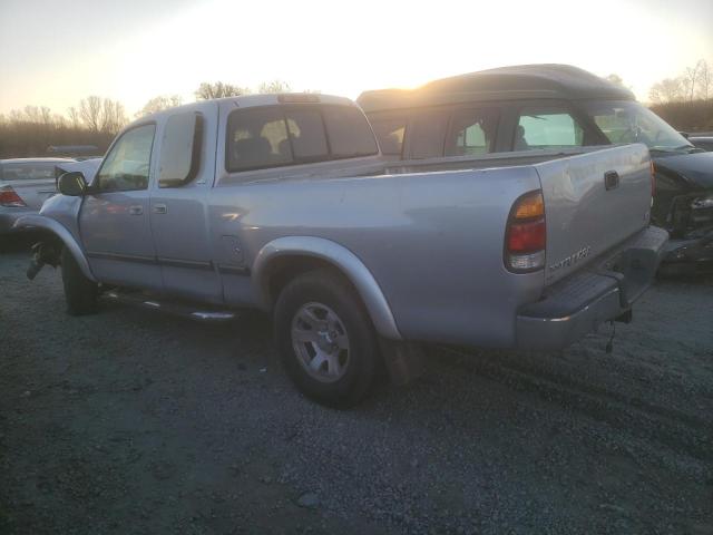 5TBRT3418YS009579 - 2000 TOYOTA TUNDRA ACCESS CAB ვერცხლისფერი ფოტო 2