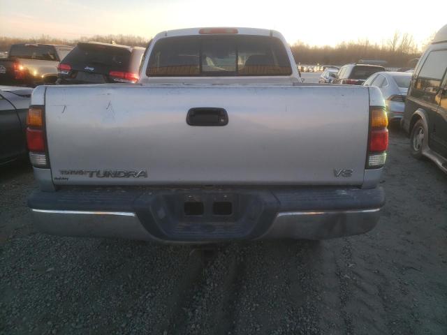 5TBRT3418YS009579 - 2000 TOYOTA TUNDRA ACCESS CAB ვერცხლისფერი ფოტო 6