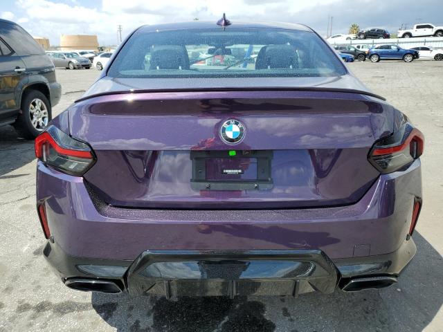 3MW53CM07N8C51763 - 2022 BMW M240XI PURPLE photo 6