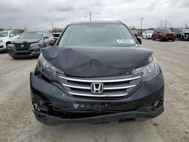 2HKRM4H75EH666415 - 2014 HONDA CR-V EXL BLACK photo 5