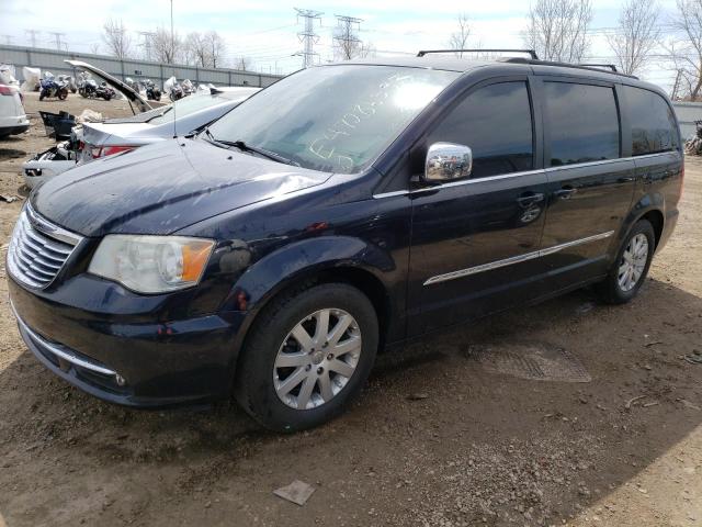 2A4RR8DG2BR714119 - 2011 CHRYSLER TOWN & COU TOURING L BLACK photo 1