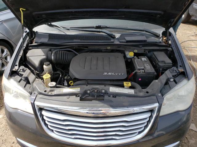 2A4RR8DG2BR714119 - 2011 CHRYSLER TOWN & COU TOURING L BLACK photo 11