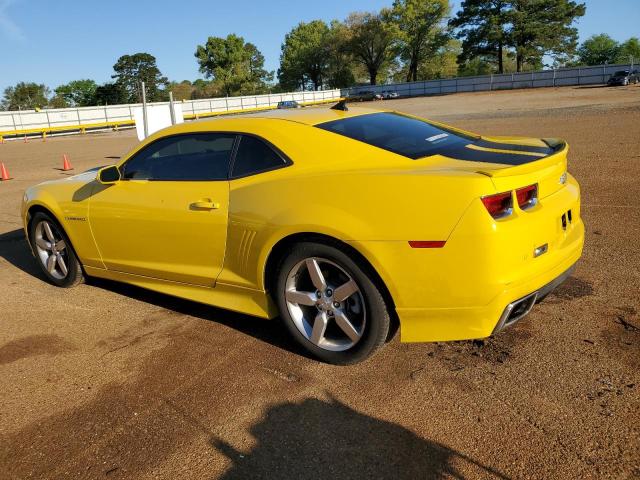 2G1FC1E38C9207894 - 2012 CHEVROLET CAMARO LT YELLOW photo 2