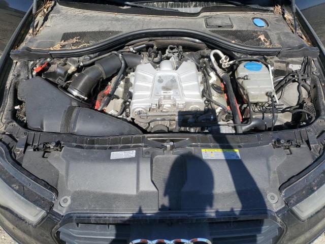 WAUHGAFC3FN028549 - 2015 AUDI A6 PRESTIGE შავი ფოტო 11