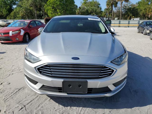 3FA6P0LU5JR102504 - 2018 FORD FUSION SE HYBRID SILVER photo 5