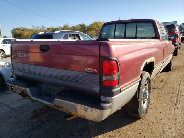 3B7KC23ZXSM110382 - 1995 DODGE RAM 2500 MAROON photo 4