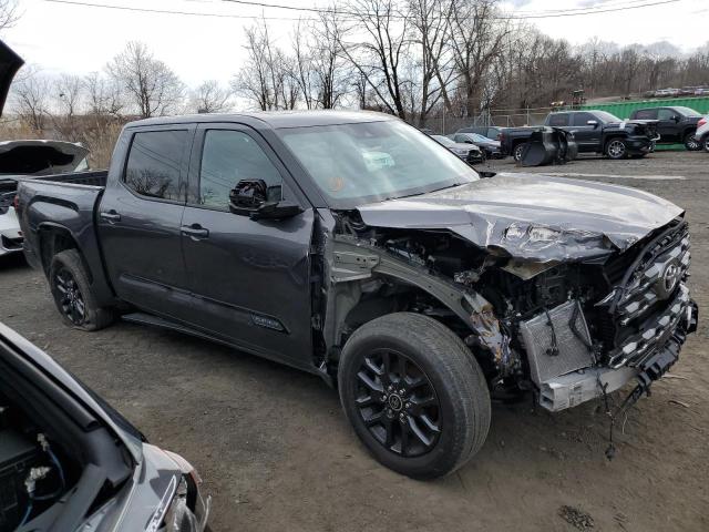 5TFNA5DB2PX106821 - 2023 TOYOTA TUNDRA CREWMAX PLATINUM Grau Foto 4