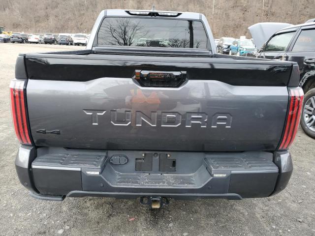 5TFNA5DB2PX106821 - 2023 TOYOTA TUNDRA CREWMAX PLATINUM Grau Foto 6