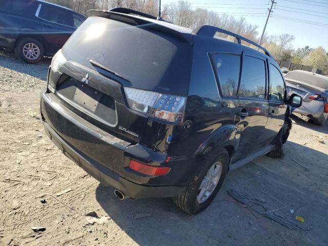 JA4AT2AW7AZ004385 - 2010 MITSUBISHI OUTLANDER ES BLACK photo 3