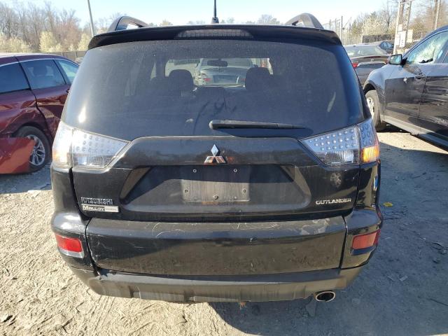 JA4AT2AW7AZ004385 - 2010 MITSUBISHI OUTLANDER ES BLACK photo 6