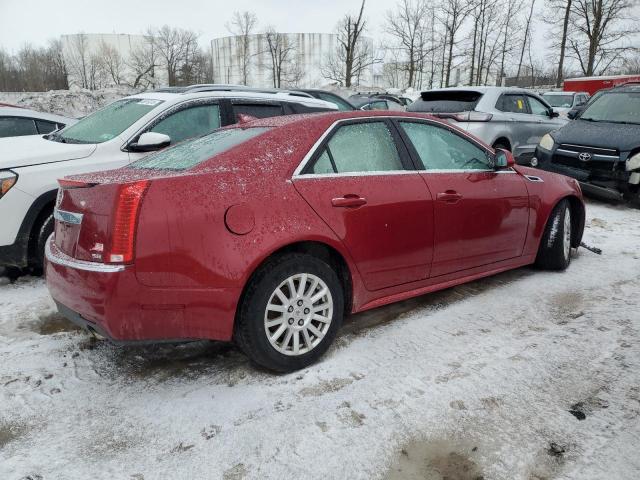 1G6DM5E3XC0145916 - 2012 CADILLAC CTS PERFORMANCE COLLECTION Kırmızı fotoğraf 3