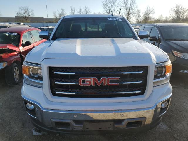 3GTU2VEC8EG207833 - 2014 GMC SIERRA K1500 SLT WHITE photo 5