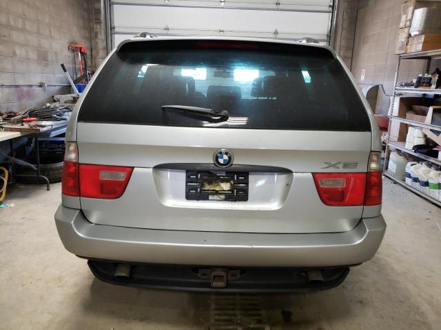 WBAFA53531LM74498 - 2001 BMW X5 3.0I SILVER photo 6